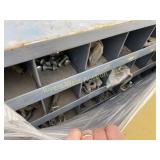Bolt bin with lots of hardware