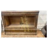 Vintage wood, stacking bookcase, vintage wood