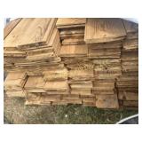 Bunk of TMW 1x6 edge tongue and groove wood