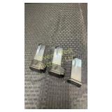 Three 45 ACP Springfield armory magazines, two 13