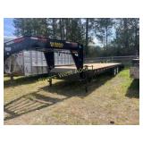 2024 Big Bubba Gooseneck Flatbed trailer
