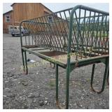 Steel Horse manger 8'X4' NEEDS NEW TRAY