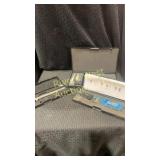Three digital calipers