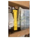 Box full of assorted pins, o rings, gaskets and