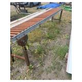 Rapistan 10' Roller conveyer