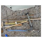 Assortment of hand tools