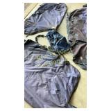 Three winter horse blankets ranging from 68ï¿½, 78ï¿½