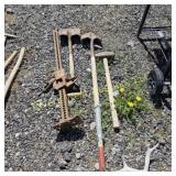 Assortment of hand tools