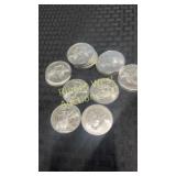 Twenty 2009 American Eagle Silver Dollars