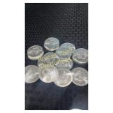 Twenty 2009 American Eagle Silver Dollars
