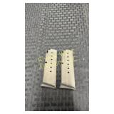 Two Sig Sauer p239 .357 Sig magazines