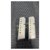 Two S & W .45 Cal 8 rnd magazines