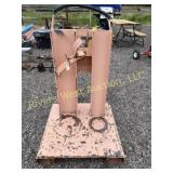 Heavy Duty Oxy/acetylene torch cart pallet fork