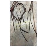 Three pairs of split reins