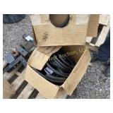 Box full of fuel line and heater hose