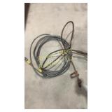 Choker cable and security cable