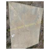5x4' Aluminum diamond plate sheet