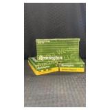 Two boxes of 300 win, mag ammunition, and one