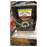 12 V battery performance, analyzer by solar
