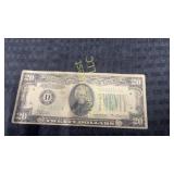 1934 series A twenty dollar note