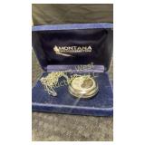 Montana Silversmiths pocket watch