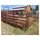 4 Farmaster 16' panels and 10' panel with  gate