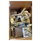 Assortment of door antique/ vintage knobs and