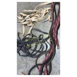 Two lung lines and three lead ropes