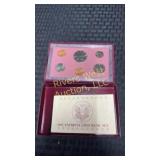 Uncirculated bank set 1993 note gold patina color