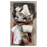 2 boxes of PVC fittings
