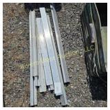 9 pieces of  Aluminum 45' long