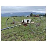 1/8 mile wheel line Western, 5' wheels, 4' pipe,
