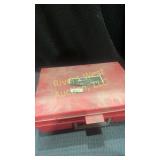 Box of snap rings and pliers