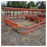 Single Large square bale feeder 8.5'X6.5' opening