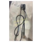 2 propane weed torches and one hose