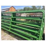 6 Matching 12'  HW Brand green panels