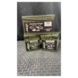 Three ammo cans of 5.56 x 45MM NATO ammunition