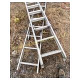 Aluminum step ladder 10'