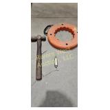 Lot construction tools, 100ft Klein Tools fish