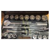 Pittsburgh 20 piece jumbo socket set