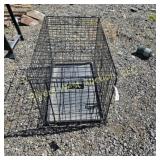 Wire dog kennel 30x19x22'
