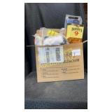 Box of gun cleaning supplies