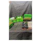 Assortment of 300 WSM ammunition and brass