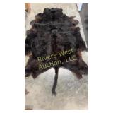 Tanned steer hide