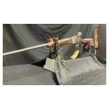 Custom made falling block rifle with target