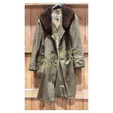 Sports lad sheepskin coat