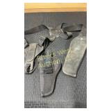Sidekick shoulder holster and Bulldog clip/belt