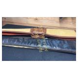 Two soft side rifle cases