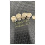 Eighty 1942-1948 Washington quarters (Silver)