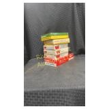 6 boxes of ammunition. 1 box of Federal 376 H&H